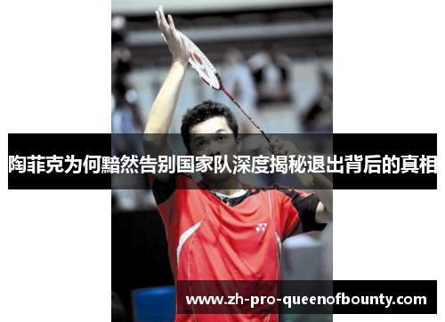 陶菲克为何黯然告别国家队深度揭秘退出背后的真相